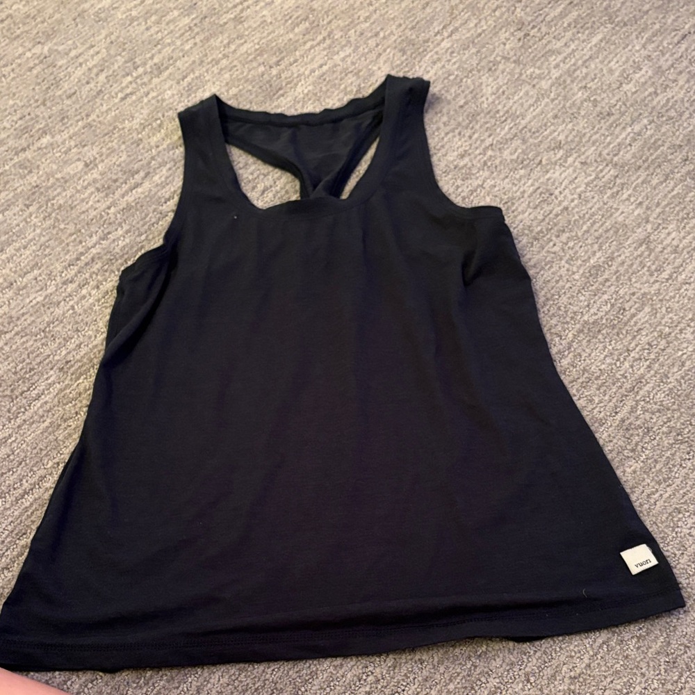 Vuori Black Tank Top